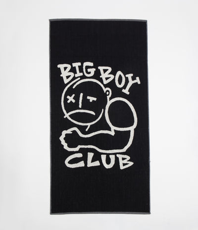 Polar Big Boy Club Beach Towel - Black