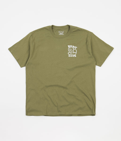 Polar Big Boy Club T-Shirt - Khaki | Flatspot