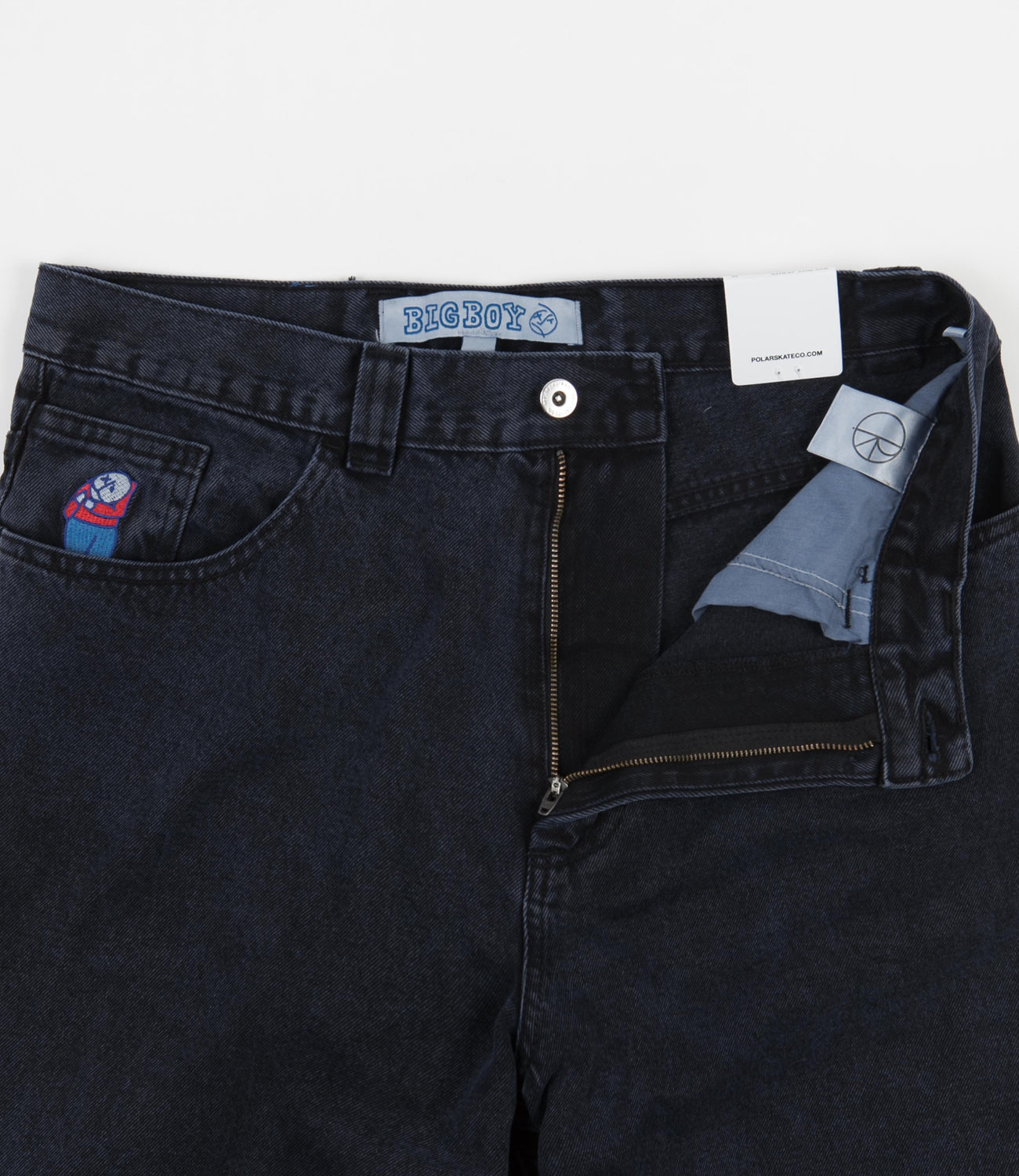 Polar Big Boy Jeans - Blue Black | Flatspot