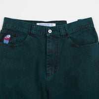 ArvindShops - Teal Black - agolde high-rise cropped jeans | Polar