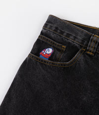 Polar Big Boy Shorts - Washed Black | Flatspot