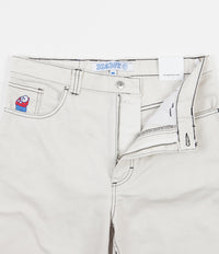 Polar Big Boy Shorts - Washed White | Flatspot