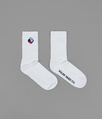 Polar Big Boy Socks - White