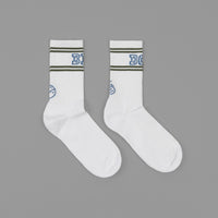 Polar Big Boy Socks - White / Army / Blue thumbnail