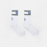 Polar Big Boy Socks - White / Green / Blue thumbnail