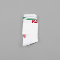 Polar Big Boy Socks - White / Green / Red thumbnail