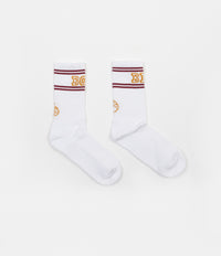 Polar Big Boy Socks - White / Red / Yellow