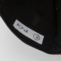 Polar Canvas Cap - Black thumbnail