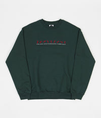 Polar Cartwheel Crewneck Sweatshirt - Grey Teal