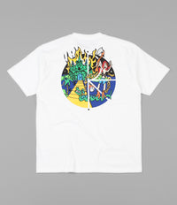 Polar Castle Fill Logo T-Shirt - White