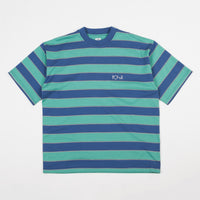 Polar Checkered Surf T-Shirt - Blue / Peppermint thumbnail