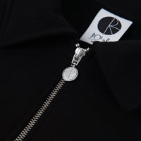 Polar Collar Zip Sweatshirt - Black thumbnail