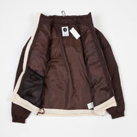 Polar Combo Puffer Jacket - Brown / Cream thumbnail