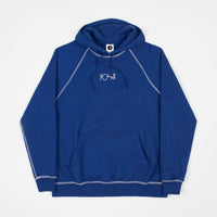 Polar Contrast Default Hoodie - Dark Blue / White thumbnail