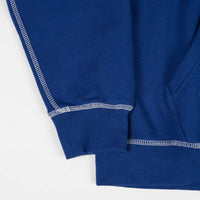 Polar Contrast Default Hoodie - Dark Blue / White thumbnail