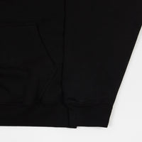 Polar Cut Logo Hoodie - Black thumbnail