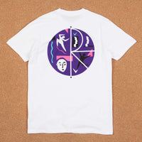 Polar Cut Out Fill Logo T-Shirt - White thumbnail