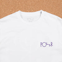 Polar Cut Out Fill Logo T-Shirt - White thumbnail