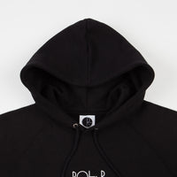 Polar Default Embroidered Hoodie - Black thumbnail