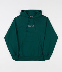 Polar Default Embroidered Hoodie - Dark Green