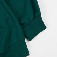 Polar Default Embroidered Hoodie - Dark Green thumbnail