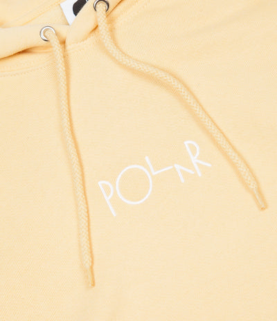 Polar Default Hoodie - Light Yellow