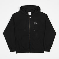 Polar Default Zip Hoodie - Black thumbnail