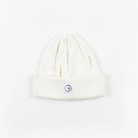 Polar Double Fold Cotton Beanie - Ivory thumbnail