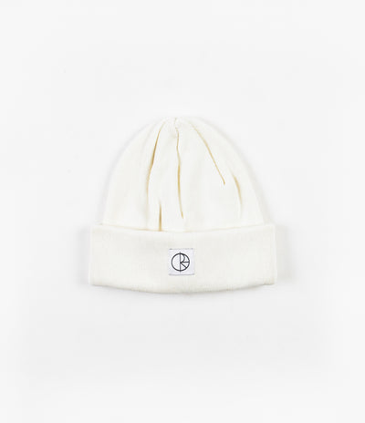 Polar Double Fold Cotton Beanie - Ivory