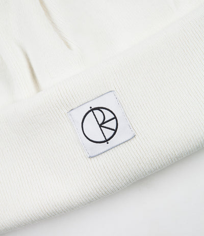 Polar Double Fold Cotton Beanie - Ivory