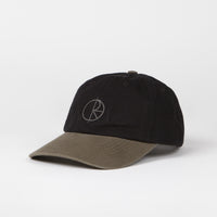 Polar Duo Stroke Logo Cap - Black / Army Green thumbnail