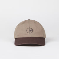 Polar Duo Stroke Logo Cap - Khaki / Brown thumbnail