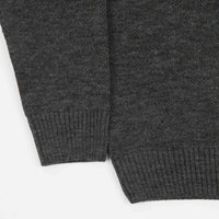 Polar Earthquake Logo Knit Sweatshirt - Grey thumbnail