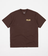 Polar Earthquake Logo T-Shirt - Brown