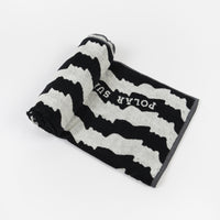 Polar Faces Beach Towel - Black thumbnail