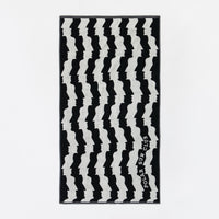 Polar Faces Beach Towel - Black thumbnail