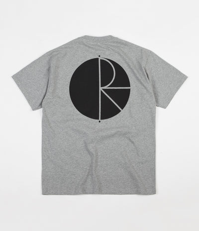 Polar Fill Logo T-Shirt - Heather Grey / Black