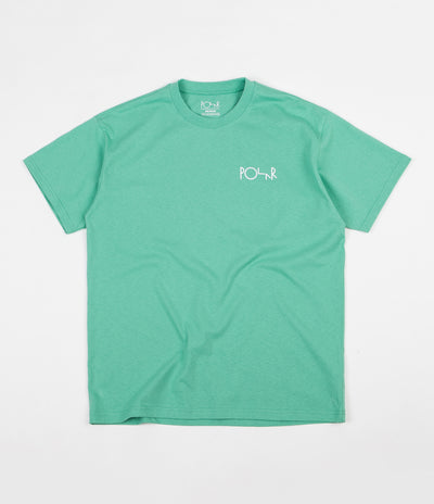 Polar Fill Logo T-Shirt - Peppermint  / Dark Green