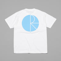 Polar Fill Logo T-Shirt - White / Pool Blue thumbnail