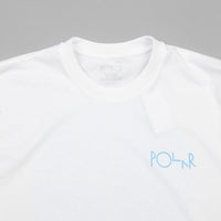 Polar Fill Logo T-Shirt - White / Pool Blue thumbnail