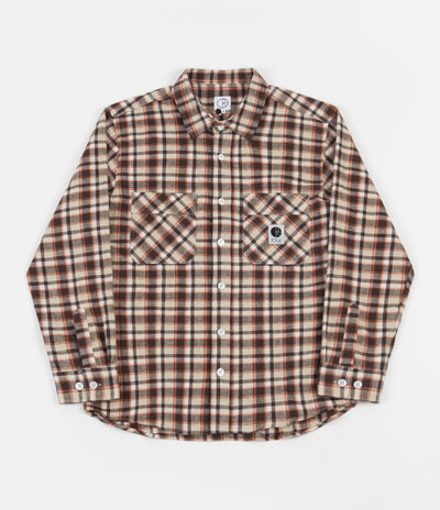 Polar Flannel Shirt - Brown