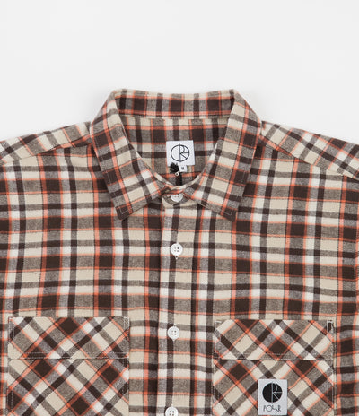 Polar Flannel Shirt - Brown