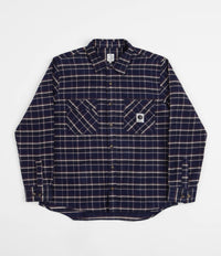 Polar Flannel Shirt - Rich Navy