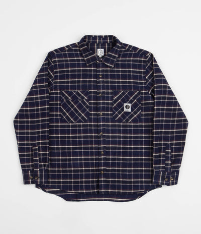 Polar Flannel Shirt - Rich Navy