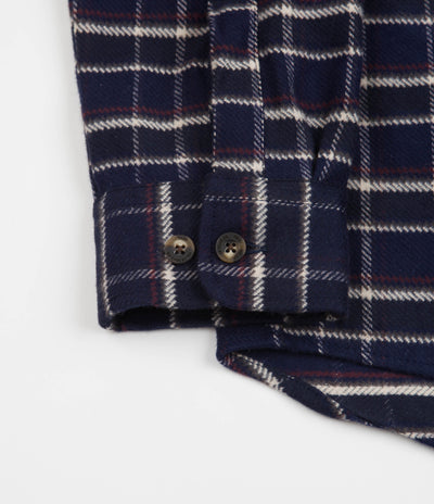 Polar Flannel Shirt - Rich Navy