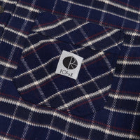 Polar Flannel Shirt - Rich Navy thumbnail