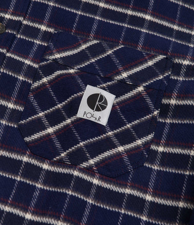 Polar Flannel Shirt - Rich Navy