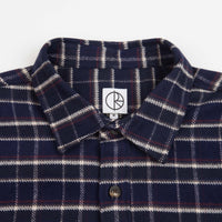 Polar Flannel Shirt - Rich Navy thumbnail