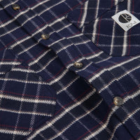 Polar Flannel Shirt - Rich Navy thumbnail