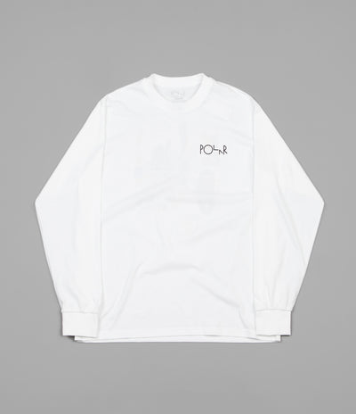 Polar Frequency Long Sleeve T-Shirt - White